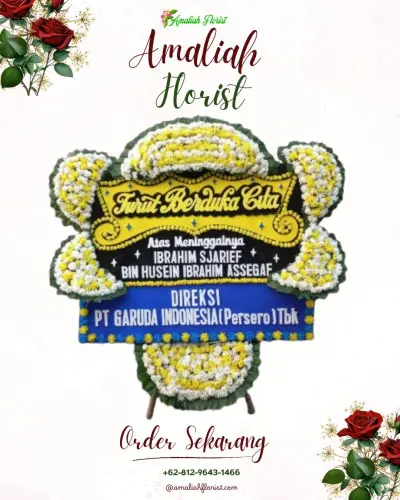 Papan Bunga Duka di Ngenang